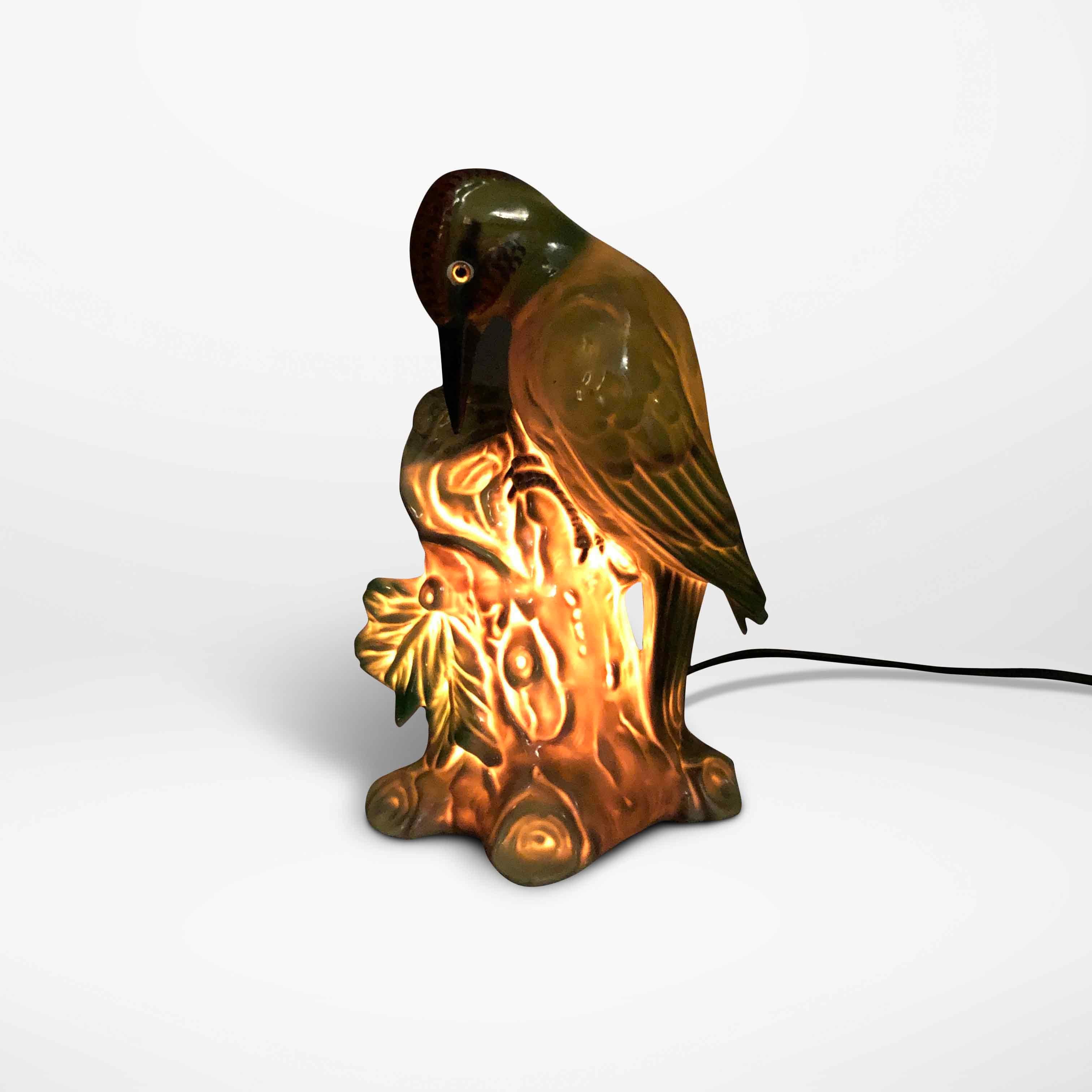 Mid-Century Modern Lampe à parfum ou lampe à parfum en forme d'oiseau, Allemagne, années 1950 en vente