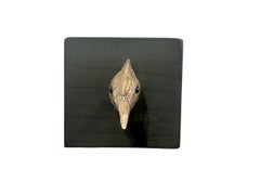 Bird Head No. 11, sterling silver bird with black glass eyes, Original Jim Rose
