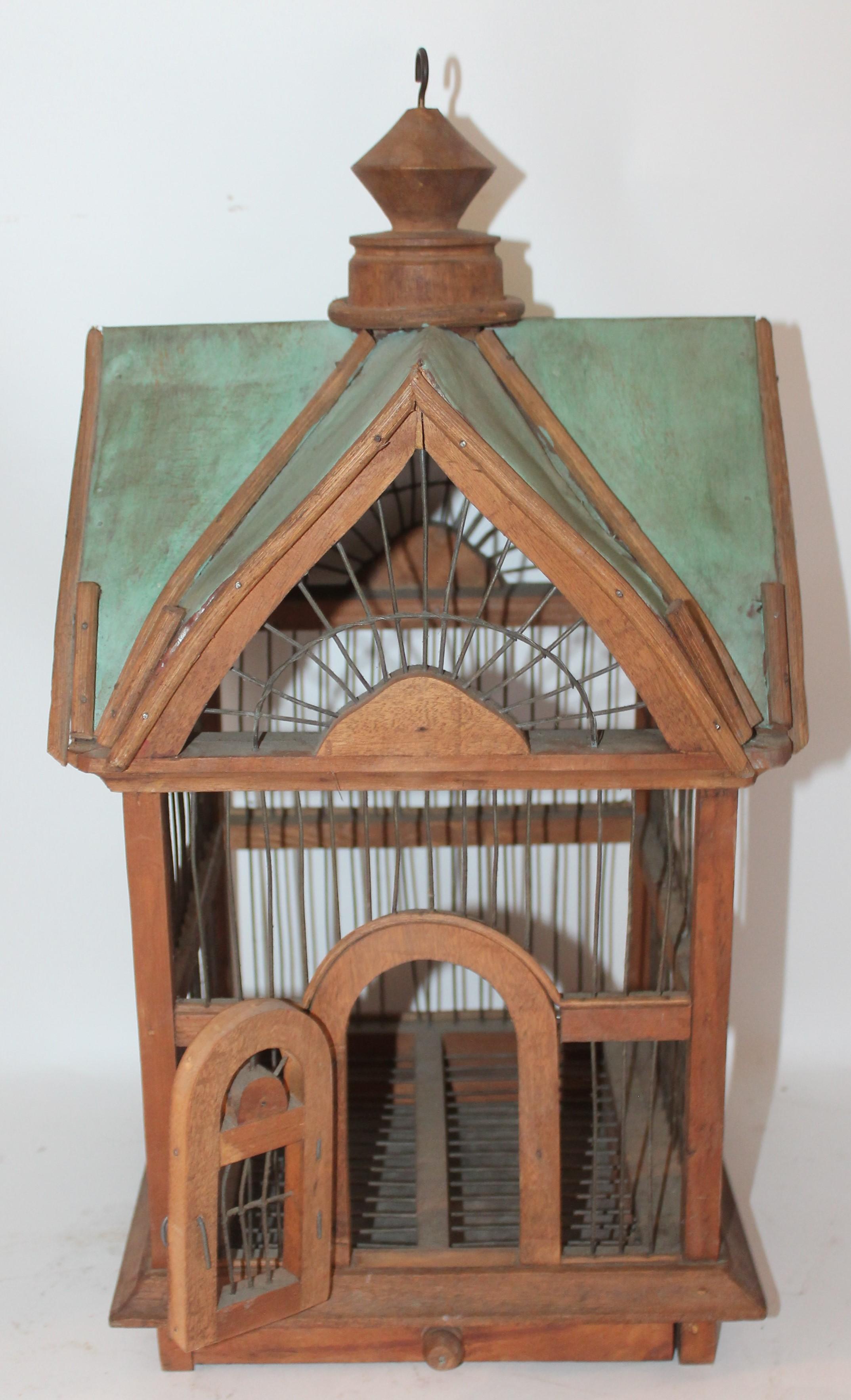 Mid-20th Century Bird House / Cage