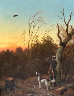 "Caza de aves" de Wilhelm Reinhardt