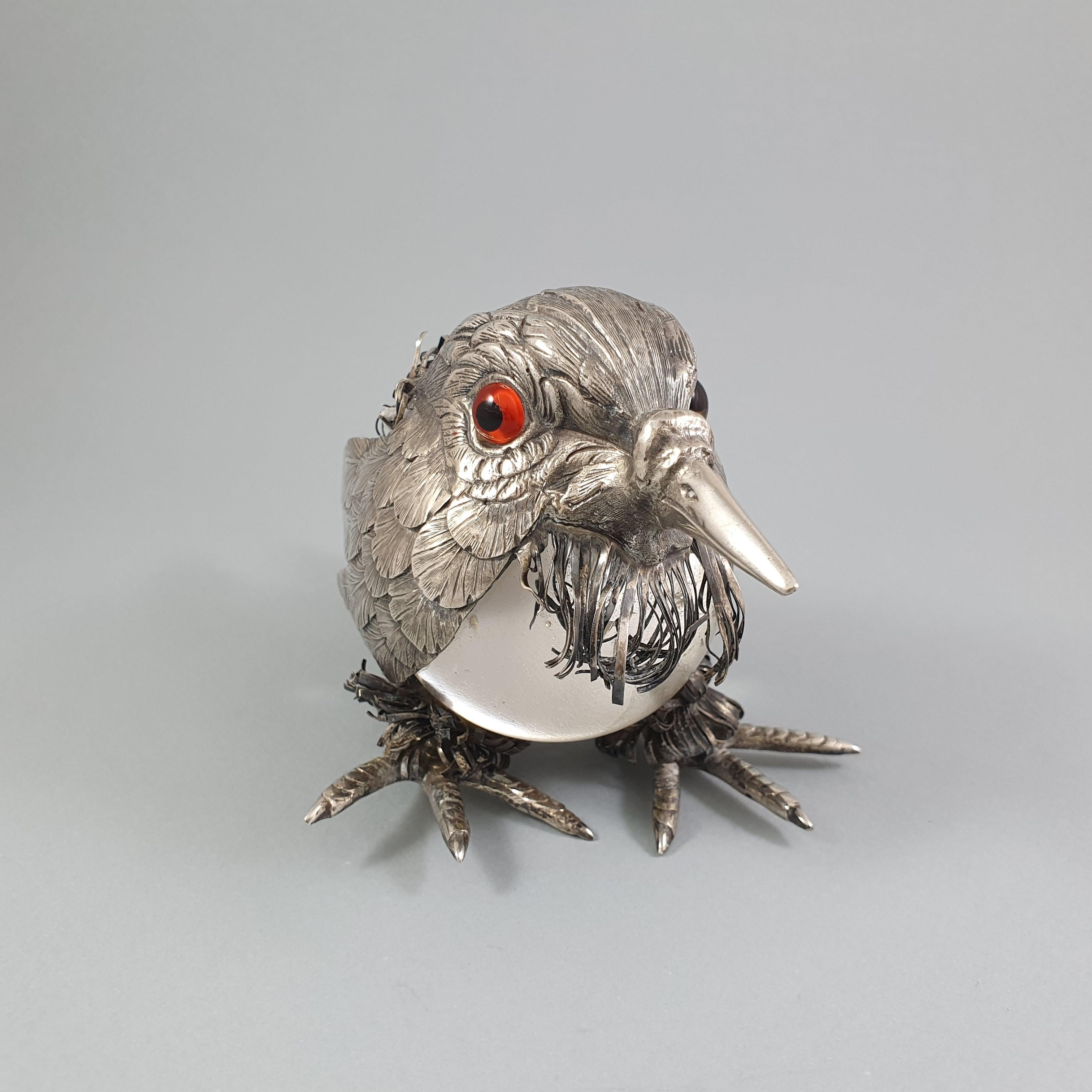bird silver hallmark