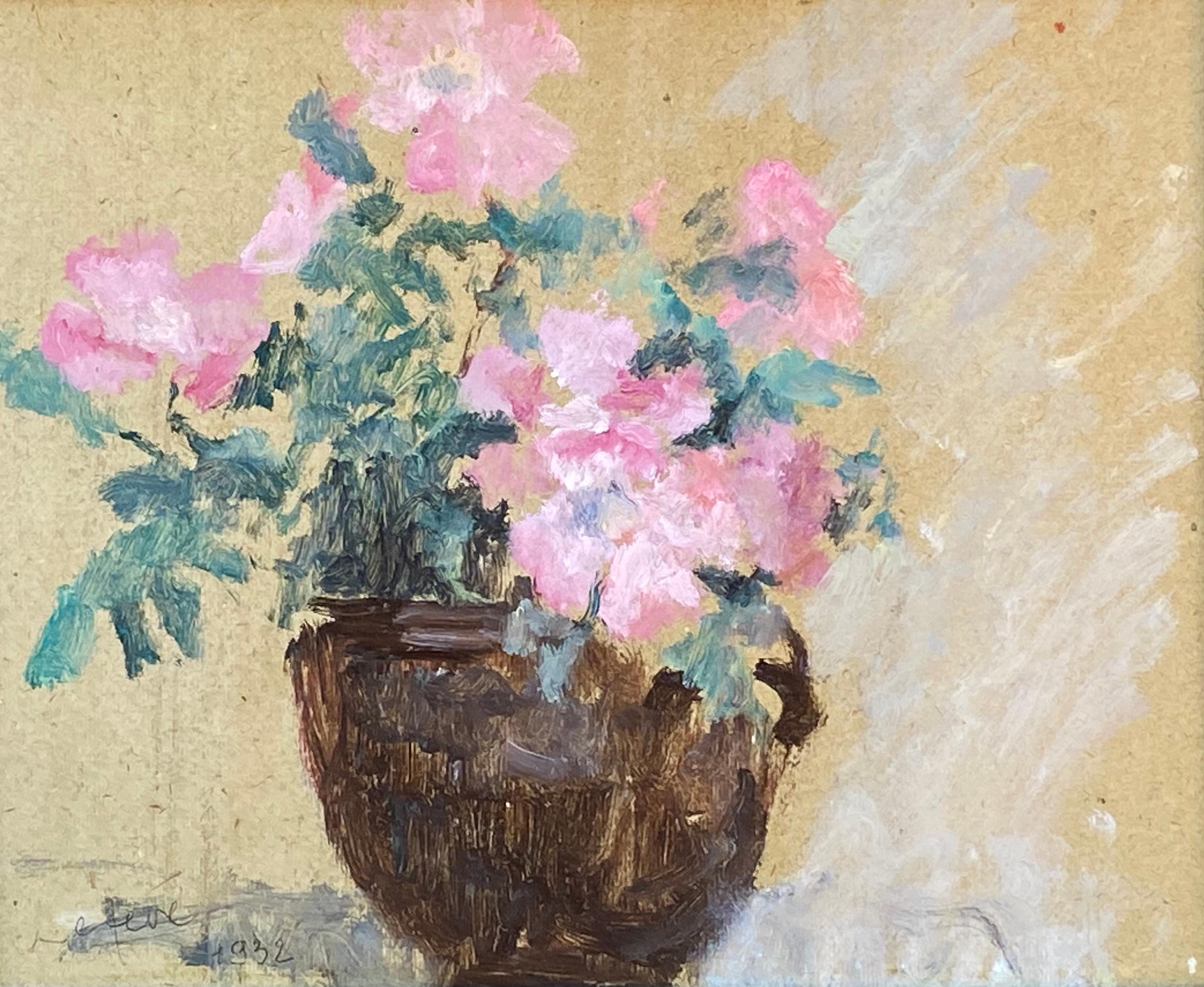 Frühlingsstrauß (Post-Impressionismus), Painting, von Bird Lefever