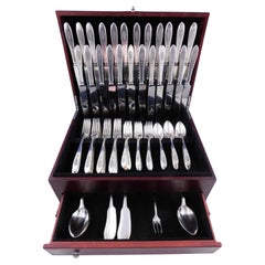 Bird of Paradise by Community Silverplate Flatware Set For 24 Service 115 pieces