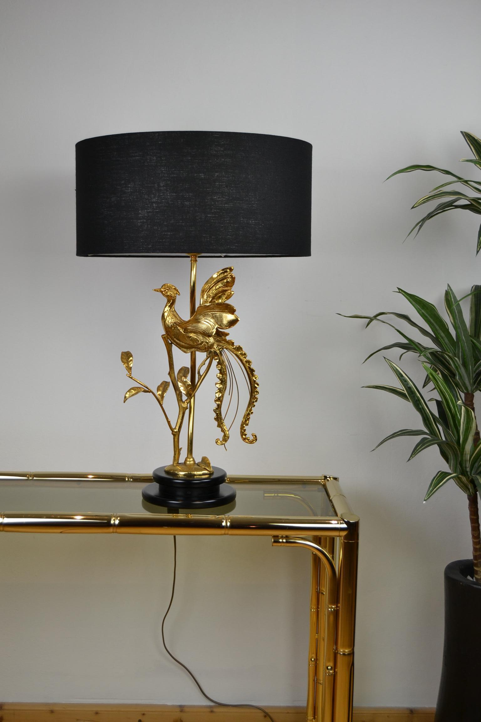 Bird of Paradise Table Lamp by Lanciotto Galeotti for L'originale, Italy 9