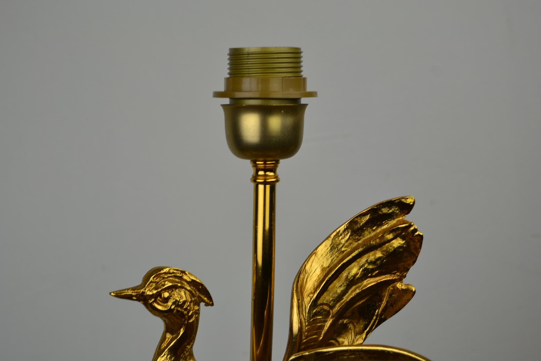Italian Bird of Paradise Table Lamp by Lanciotto Galeotti for L'originale, Italy
