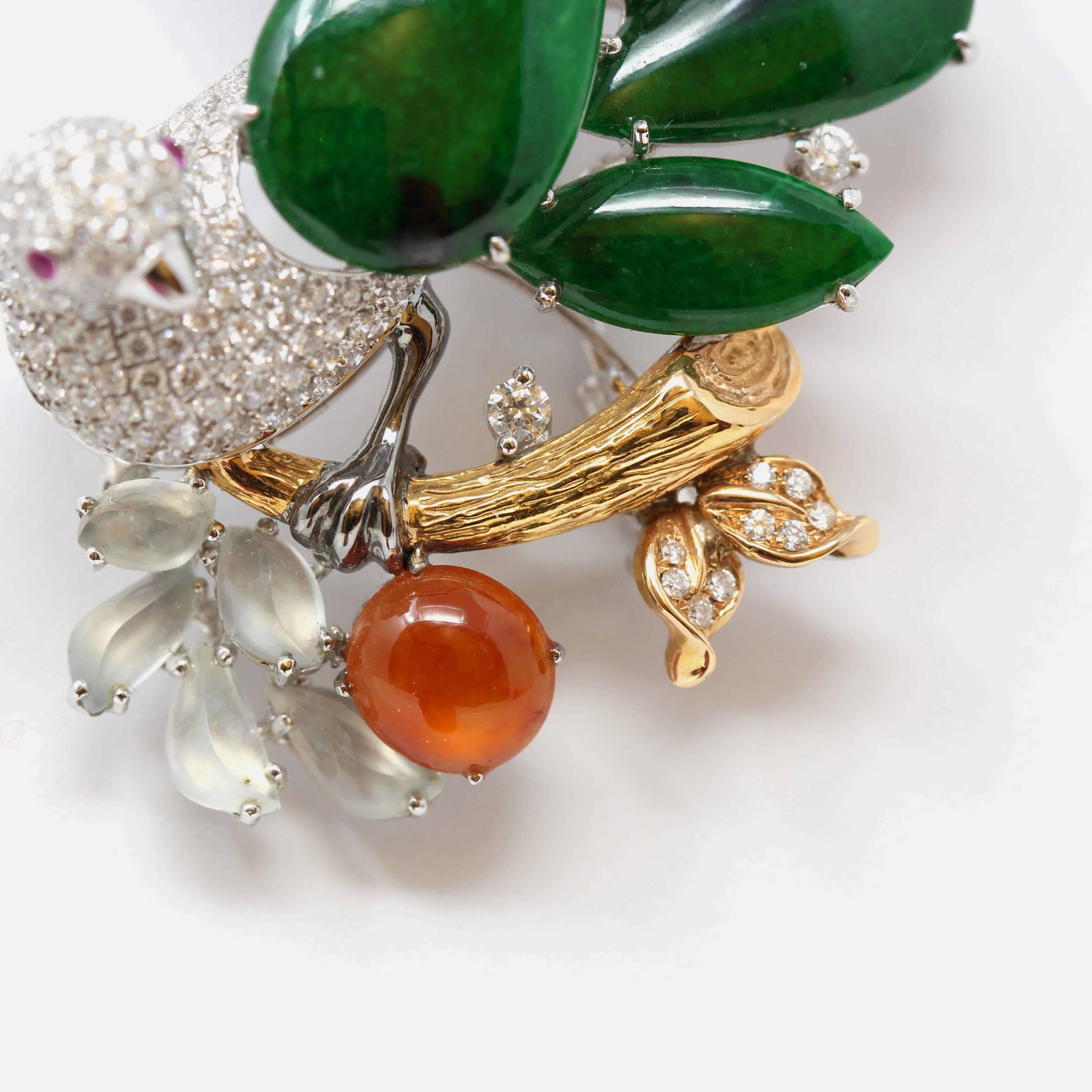 „Bird on A Tree“ Baikalla Jewelry Signature Halsband-Halskette im Zustand „Neu“ im Angebot in Portland, OR