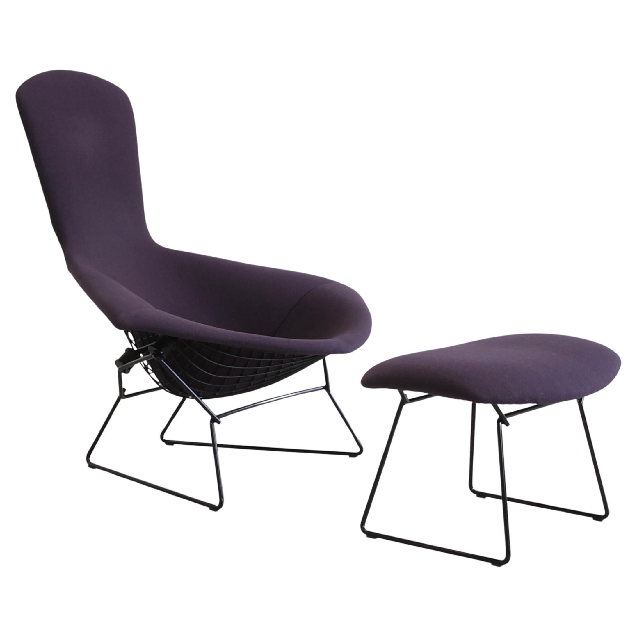Bertoia Bird Chair Ottoman