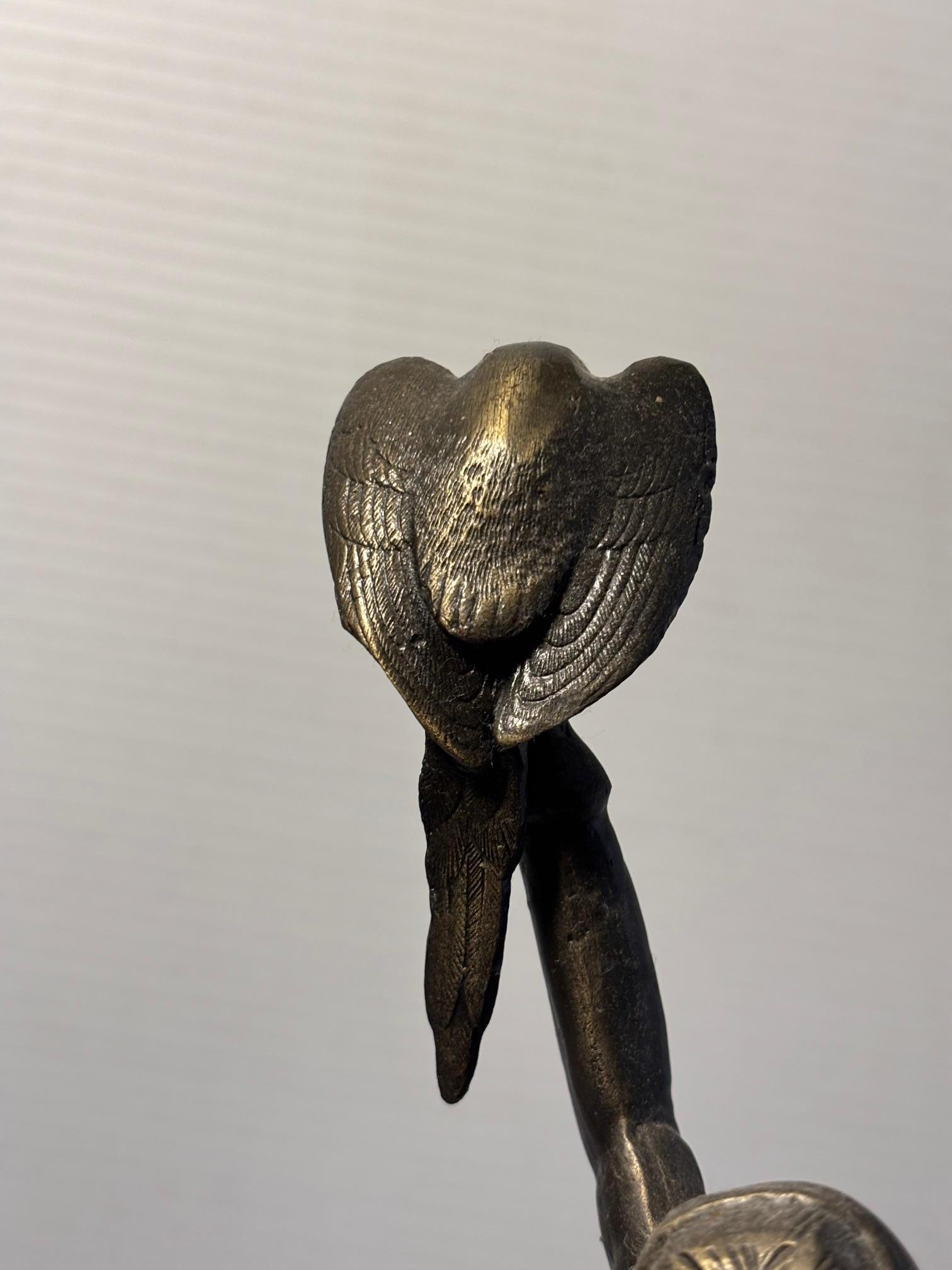 Bronzo Statua del 'Domatore di Uccelli', Paul Philippe in vendita