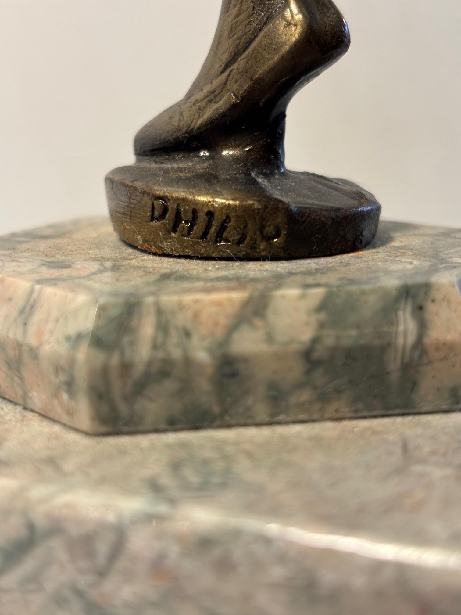 Statua del 'Domatore di Uccelli', Paul Philippe in vendita 4