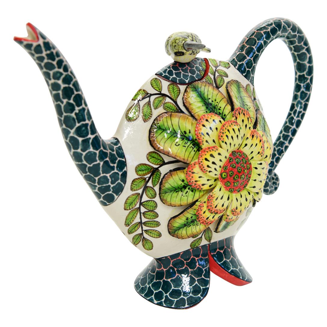 Modern Bird Teapot