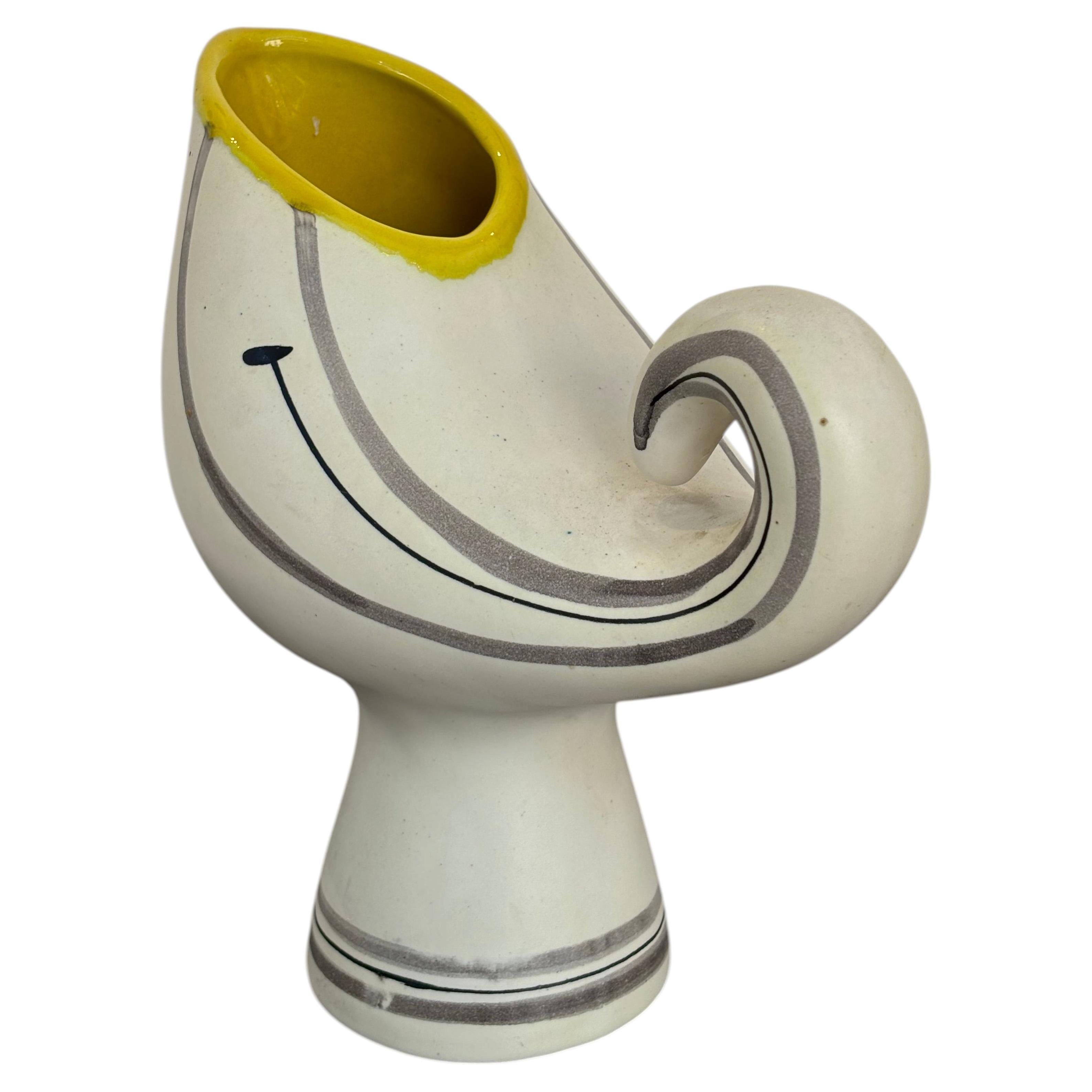 Bird vase by Roger Capron, Vallauris For Sale