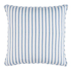 Cuscino Birdie Ticking Stripe Indigo 18 x 18