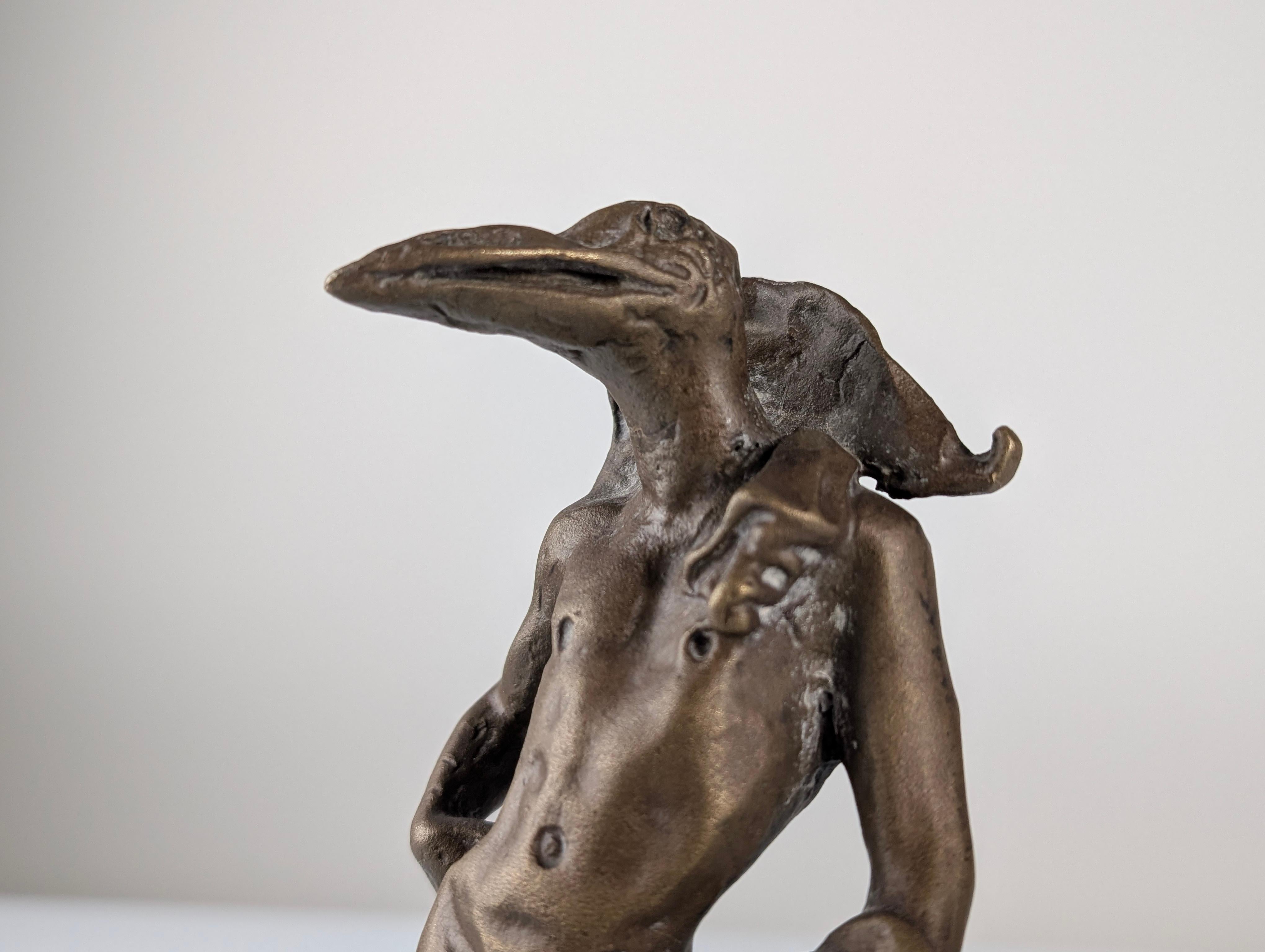 Escultura de bronce 