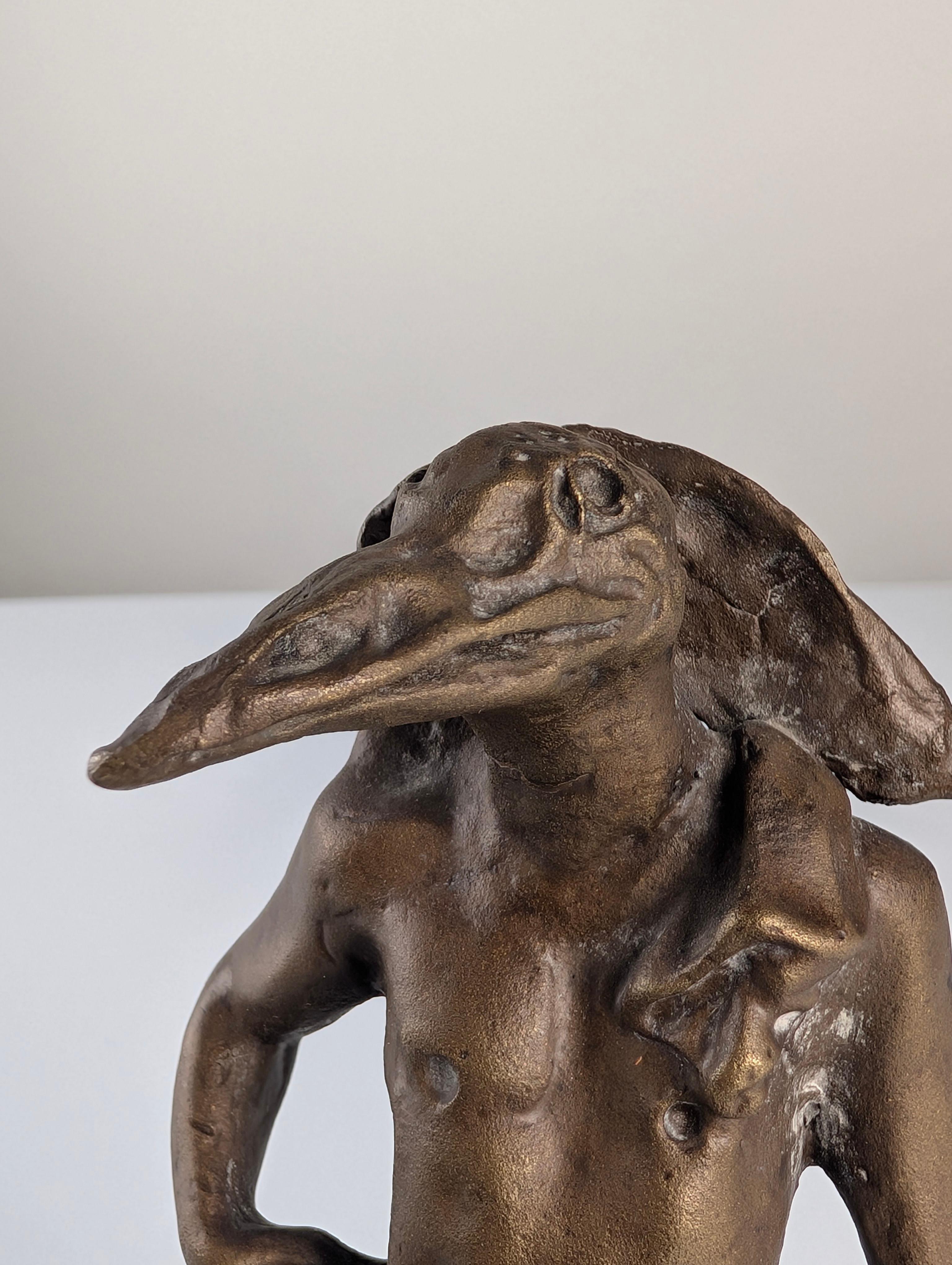 Escultura de bronce 