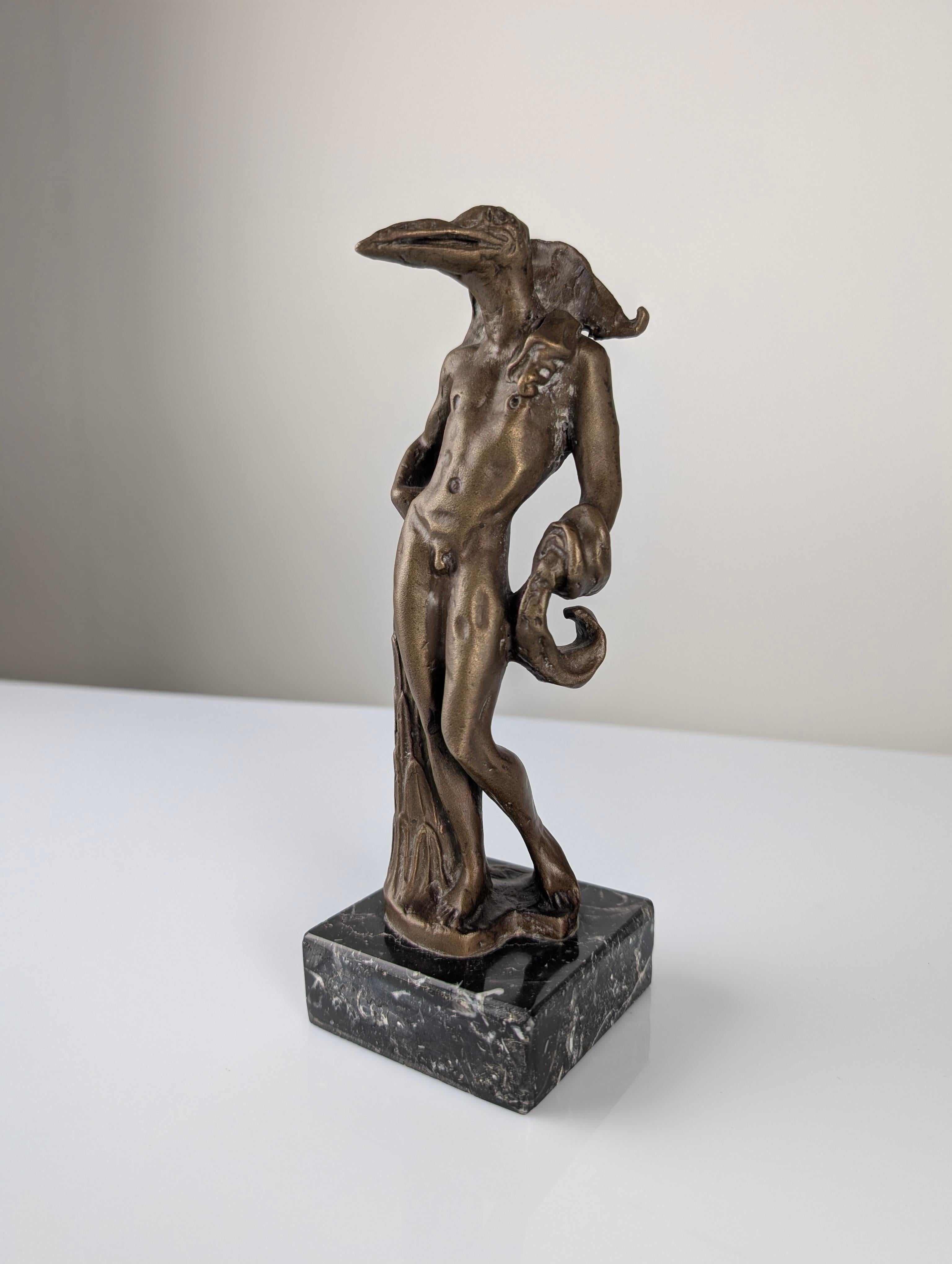 Escultura de bronce 