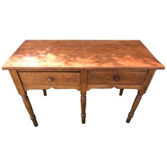 Antique Bird's-Eye Maple Sideboard