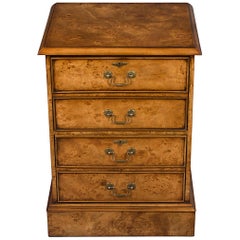 Bird's Eye Maple Two-Drawer File Cabinet Legal or Letter