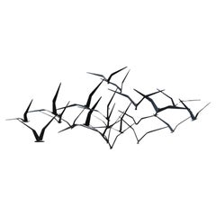 "Birds in Flight" Wall Sculpture by Curtis Jere, 1972