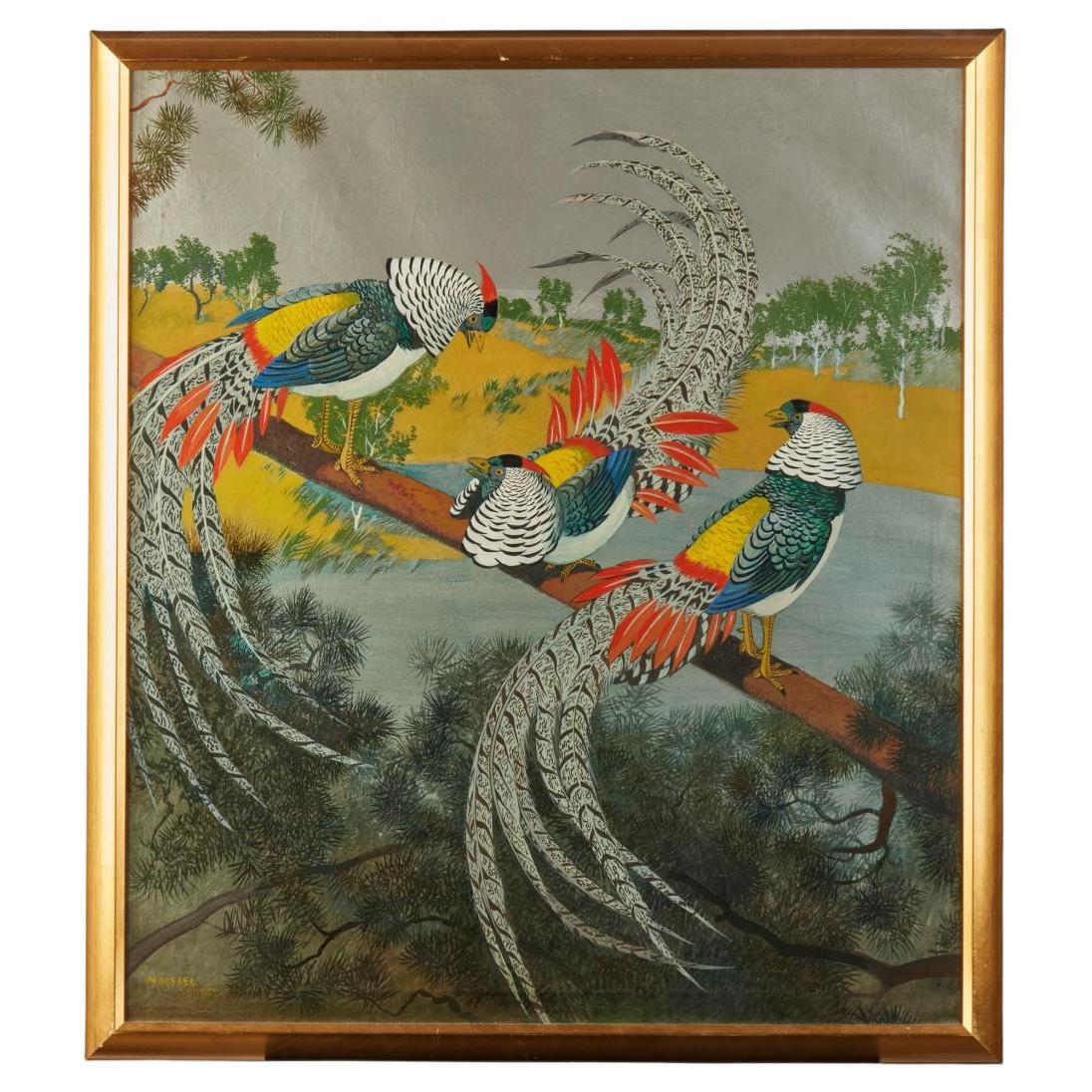 "Birds" Julius Moessel, 1945 im Angebot