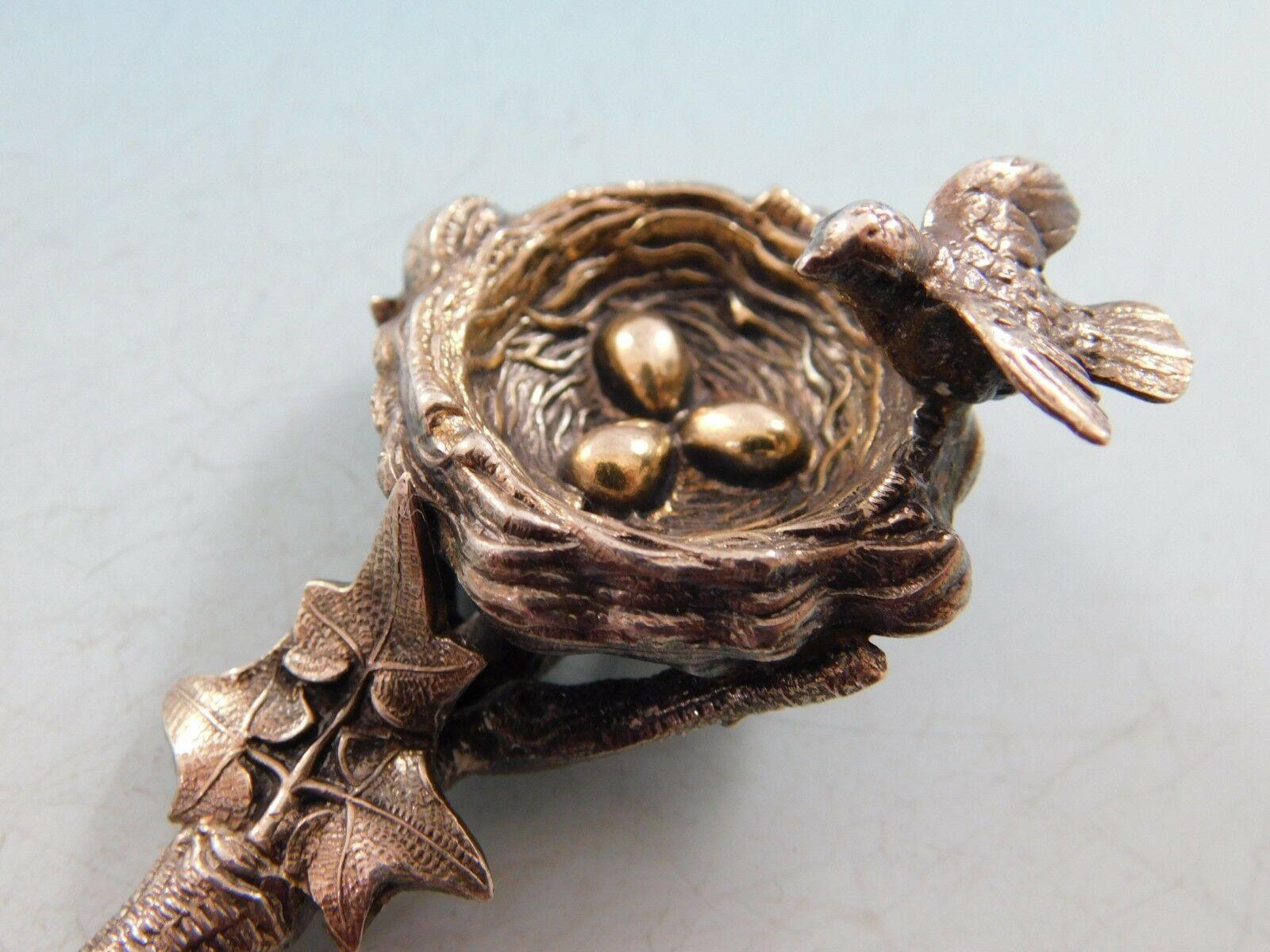 Birds nest by Gorham

Truly exceptional sterling silver berry spoon 9