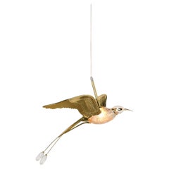 Pendentif "Oiseaux de Paradis" grand modèle