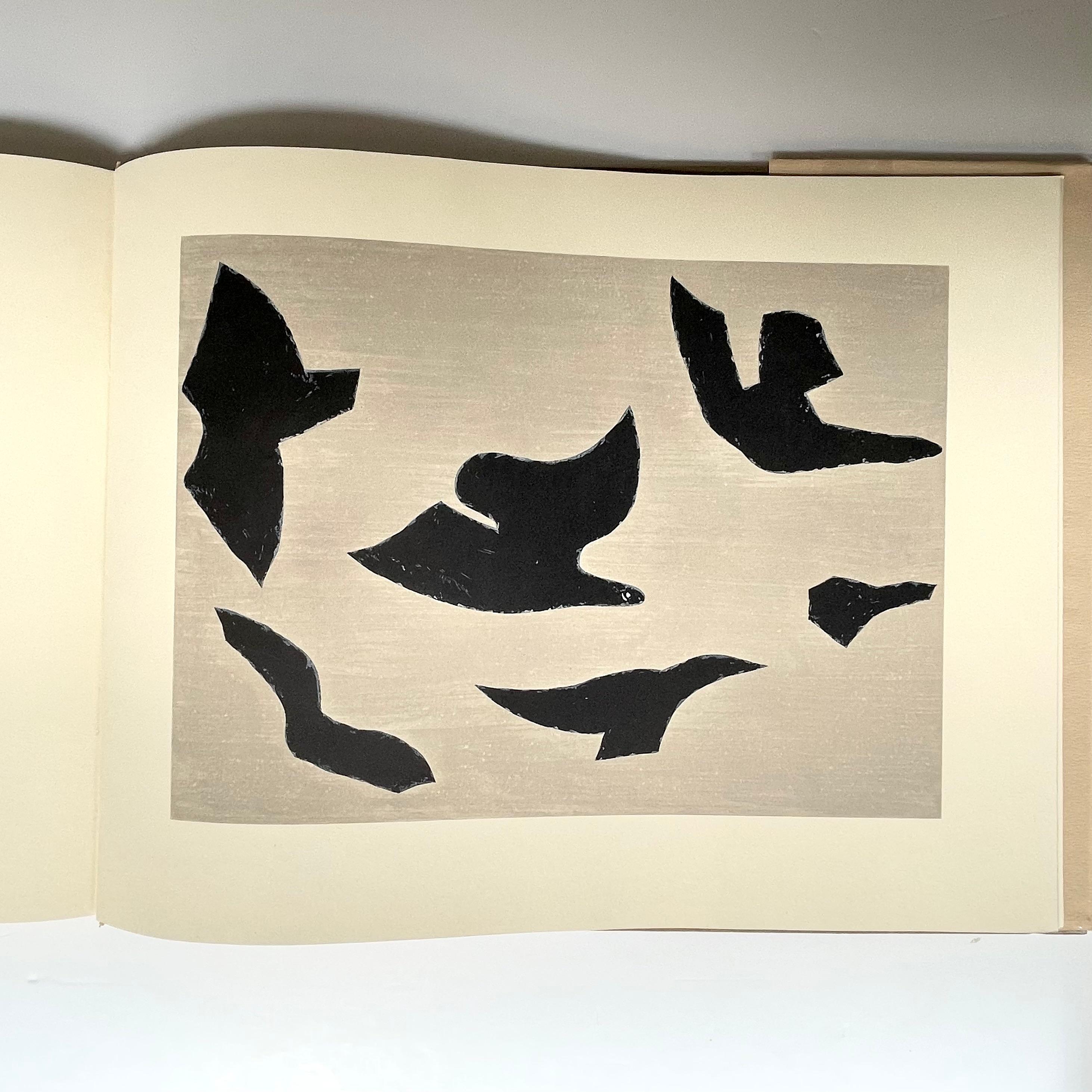 Mid-20th Century Birds St. John Perse with Four Etchings by George Braque 1st US edition 1966 For Sale