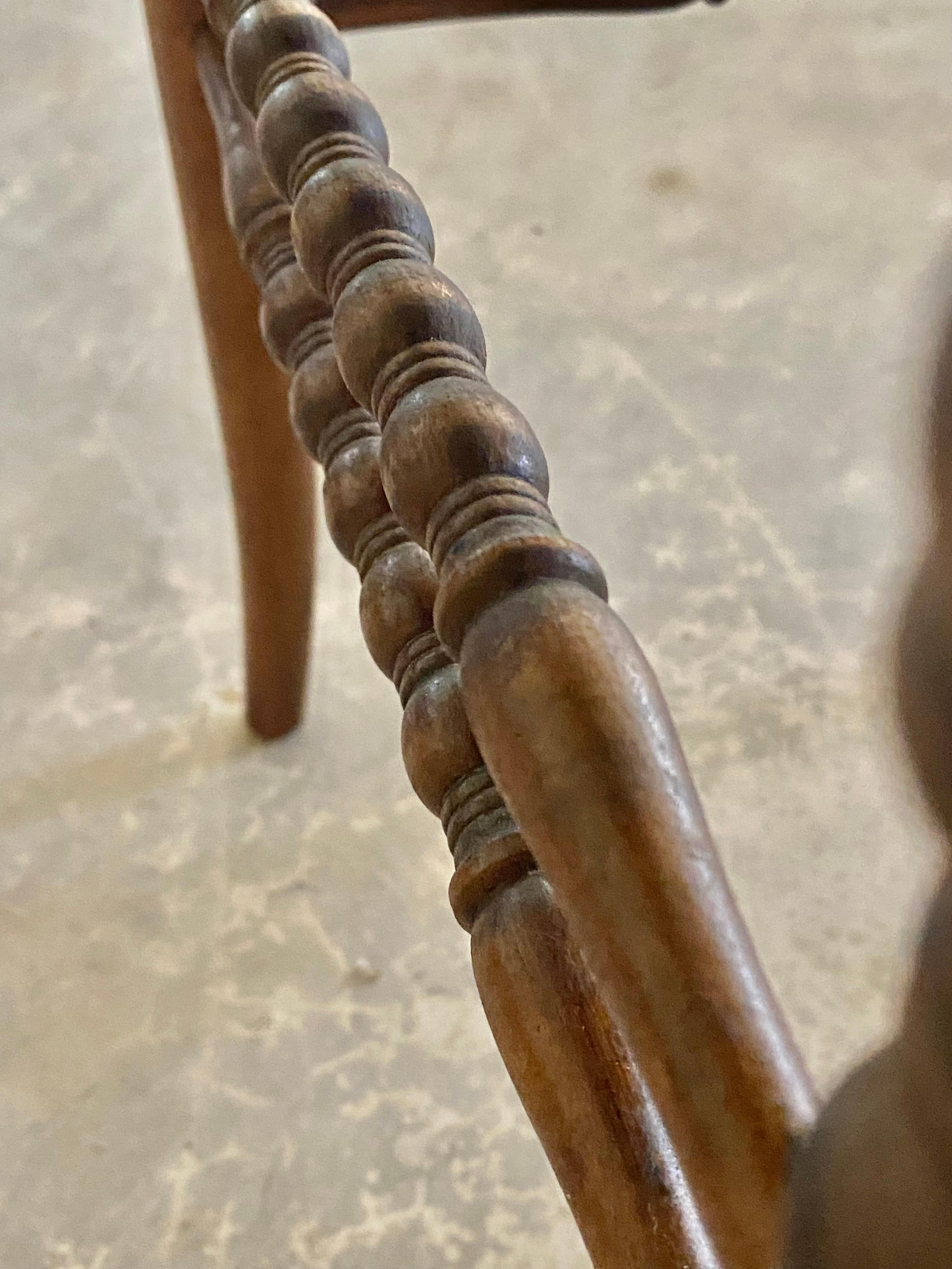 Birdseye Maple Egyptian Revival Thebes Stool For Sale 1