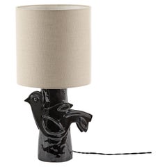 Lampada da tavolo Birdy nera