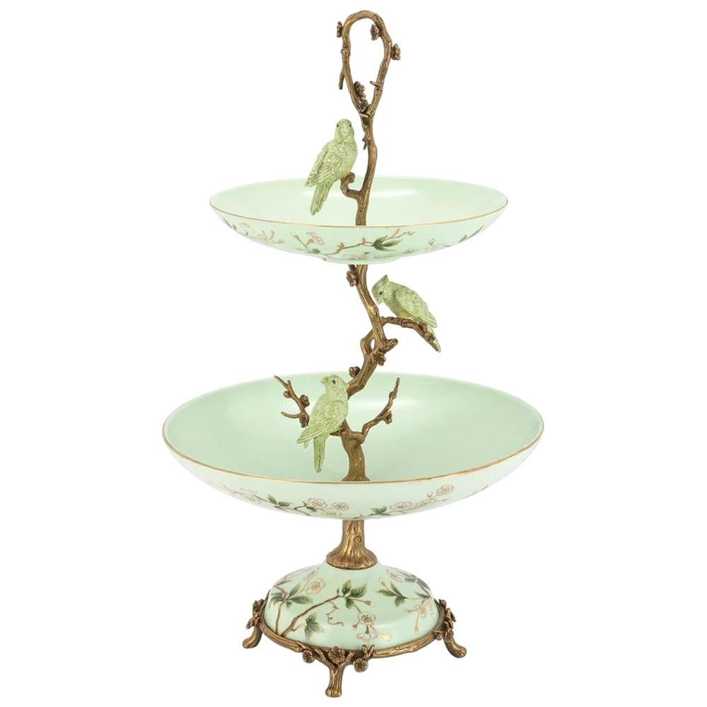 Birdy Center Table Serving Piece For Sale