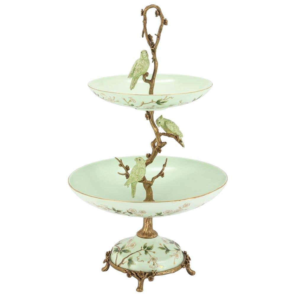 Birdy Center Table Serving Piece For Sale at 1stDibs