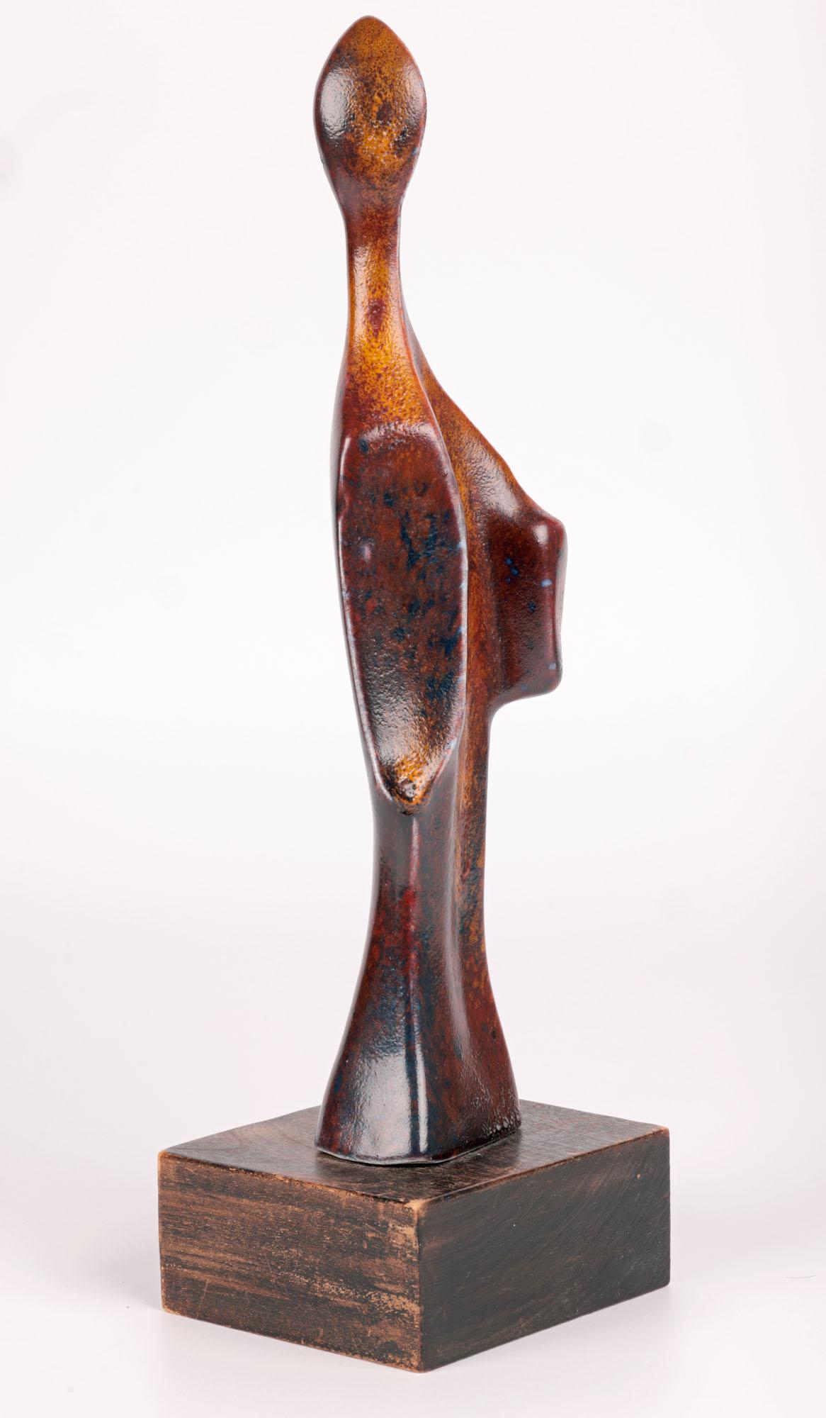 Birger Åberg Swedish Mid-Century Abstract Sculpture For Sale 3