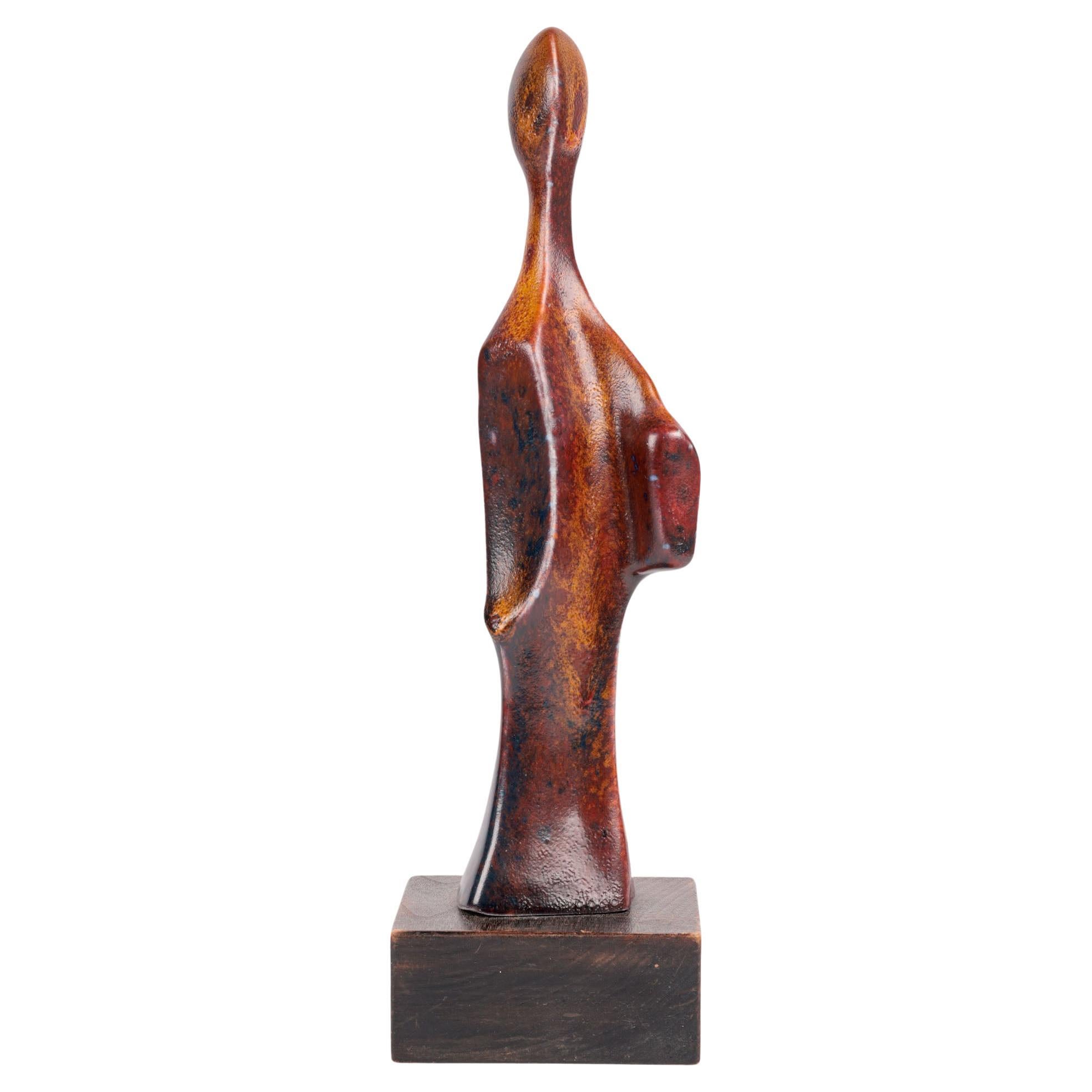 Birger Åberg Swedish Mid-Century Abstract Sculpture For Sale