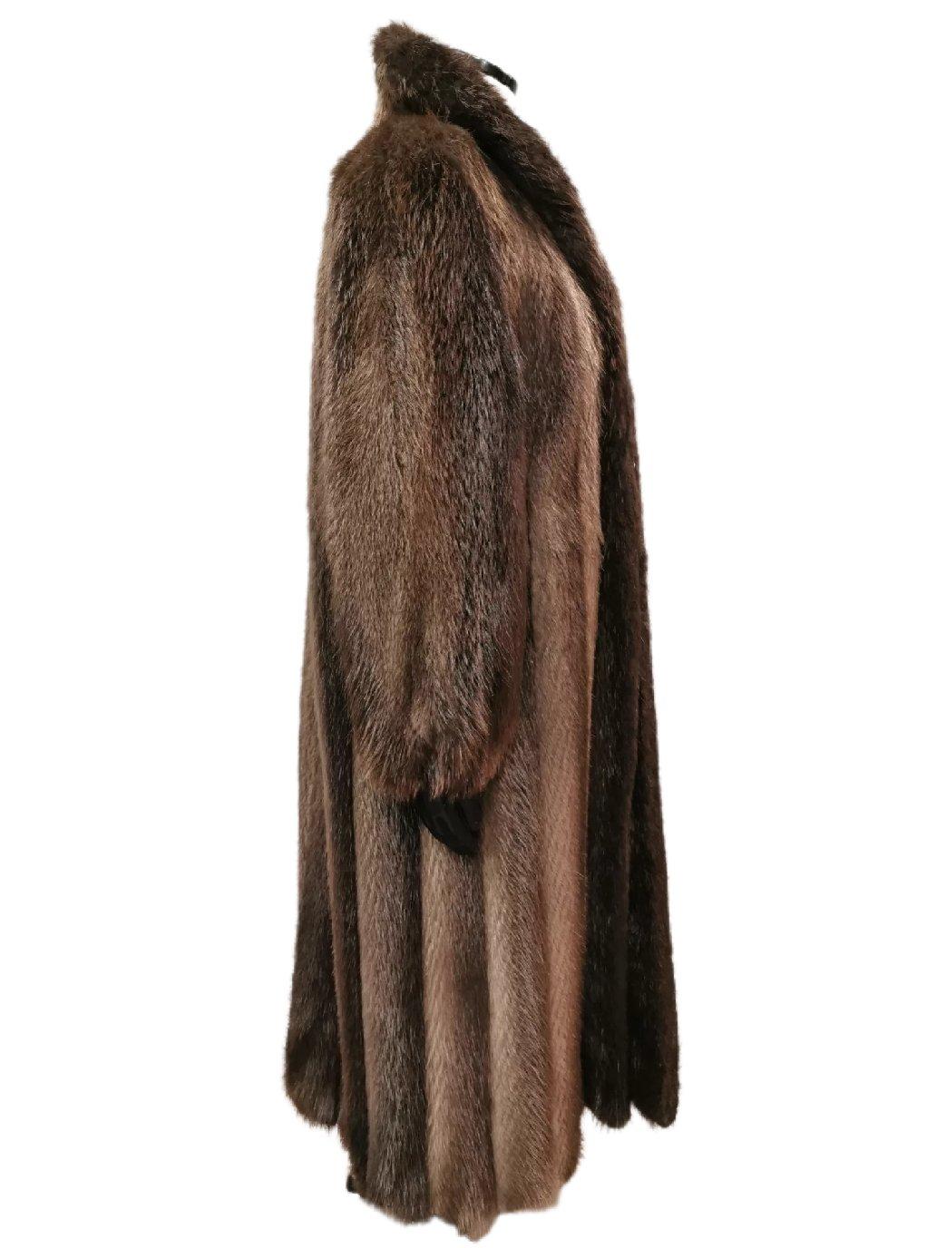 beaver skin coat