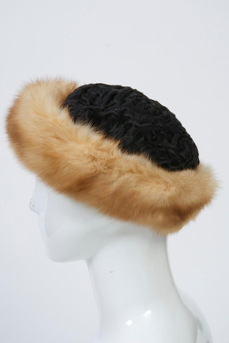 Birger Christensen Gorgeous Vintage Dyed Fox  Fur Hat Excellent Birger Christensen Fox Fur Hat - Brown Hats, Accessories  main image 4