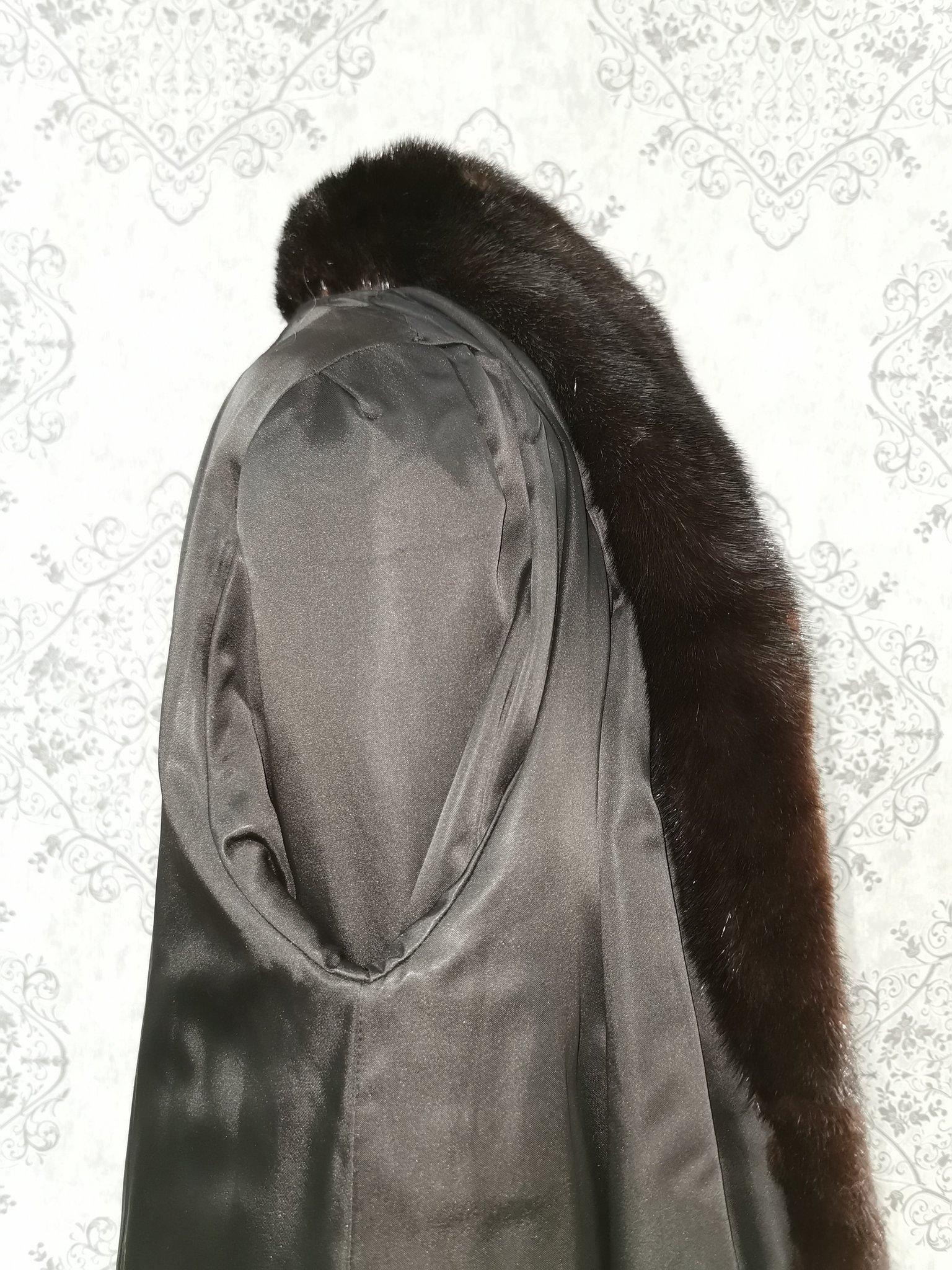 Birger christensen mink fur coat size 10 For Sale 1