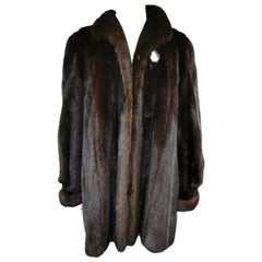 Used Birger christensen mink fur coat size 10