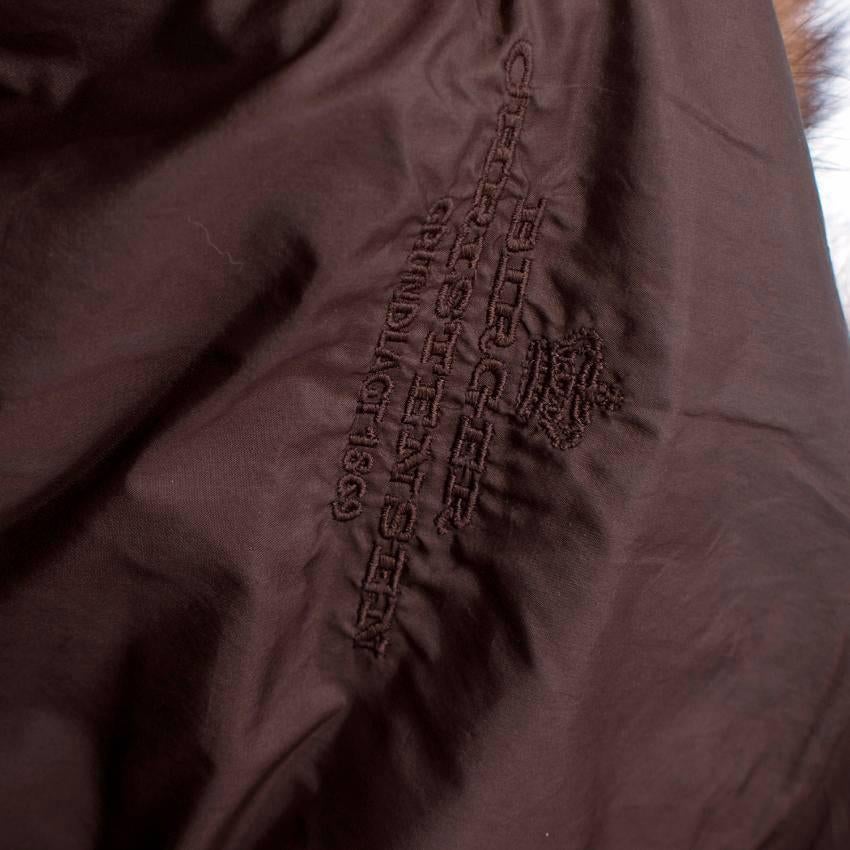 Women's Birger Christensen Mink Panelled Coat (Size: US 6/S) 