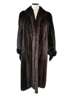 Birger christensen ranch mink fur coat size 8