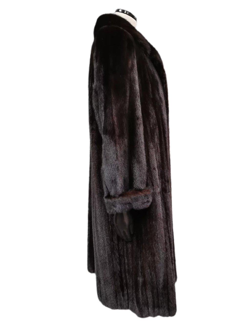 Birger Christensen cappotto in pelliccia di visone del ranch taglia 8 In condizioni ottime in vendita a Montreal, Quebec