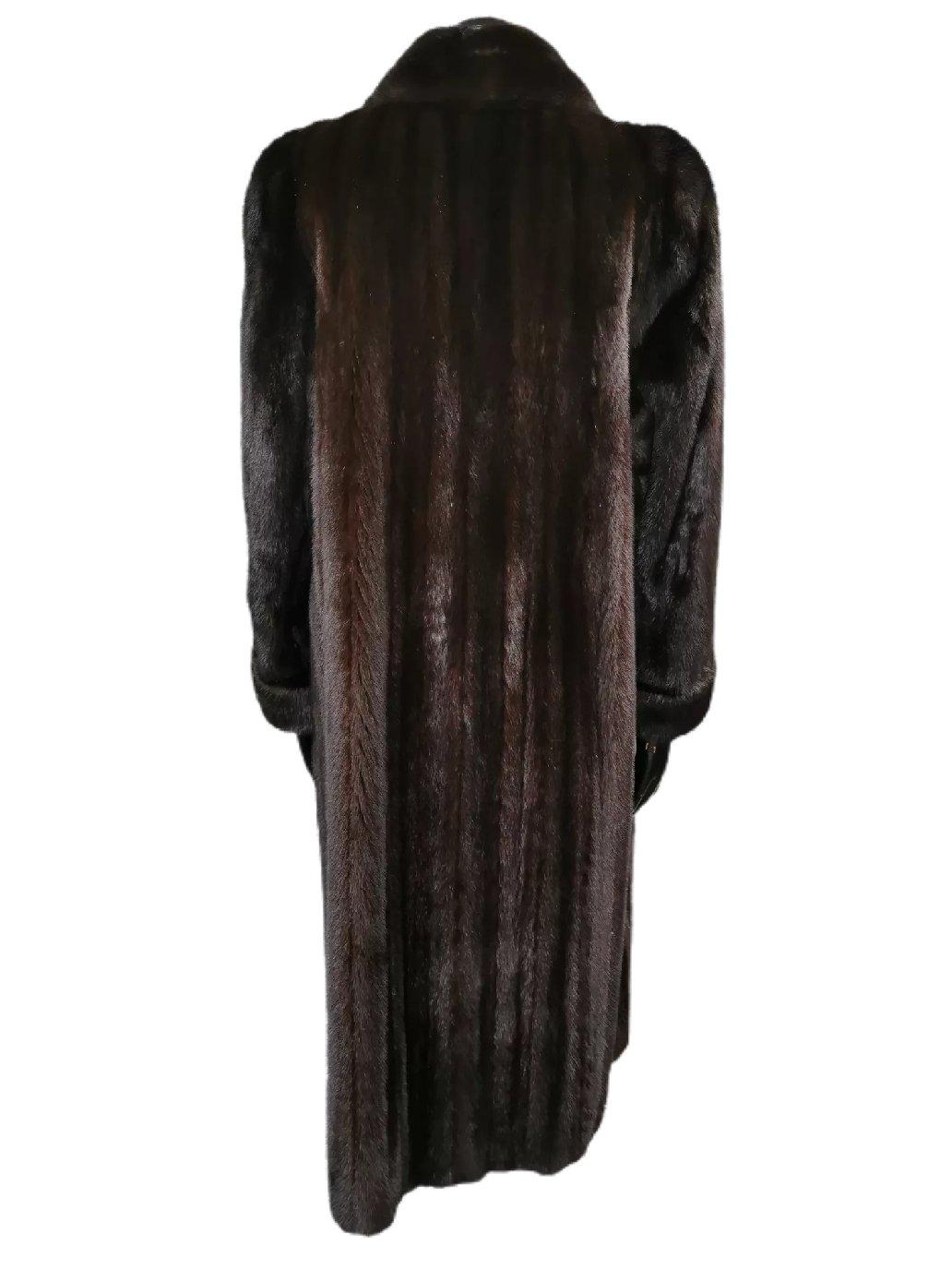 Birger Christensen cappotto in pelliccia di visone del ranch taglia 8 in vendita 2