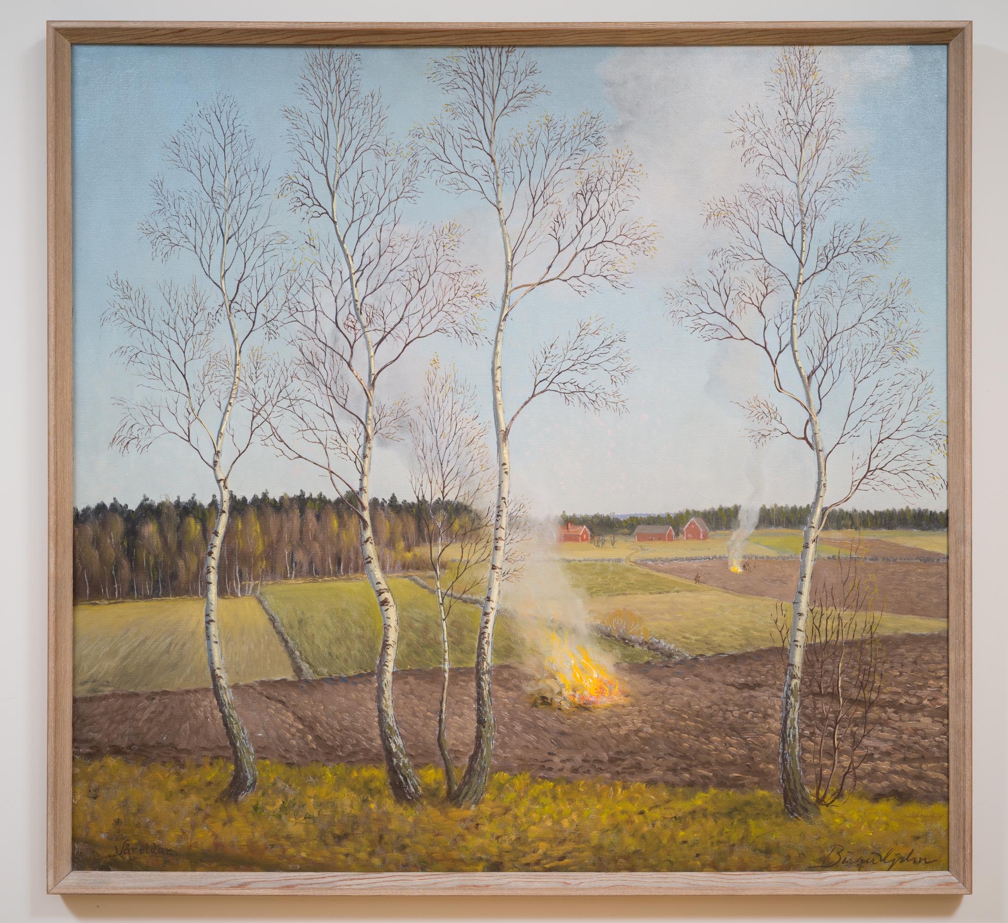Birger Hjelm - Våreldar (