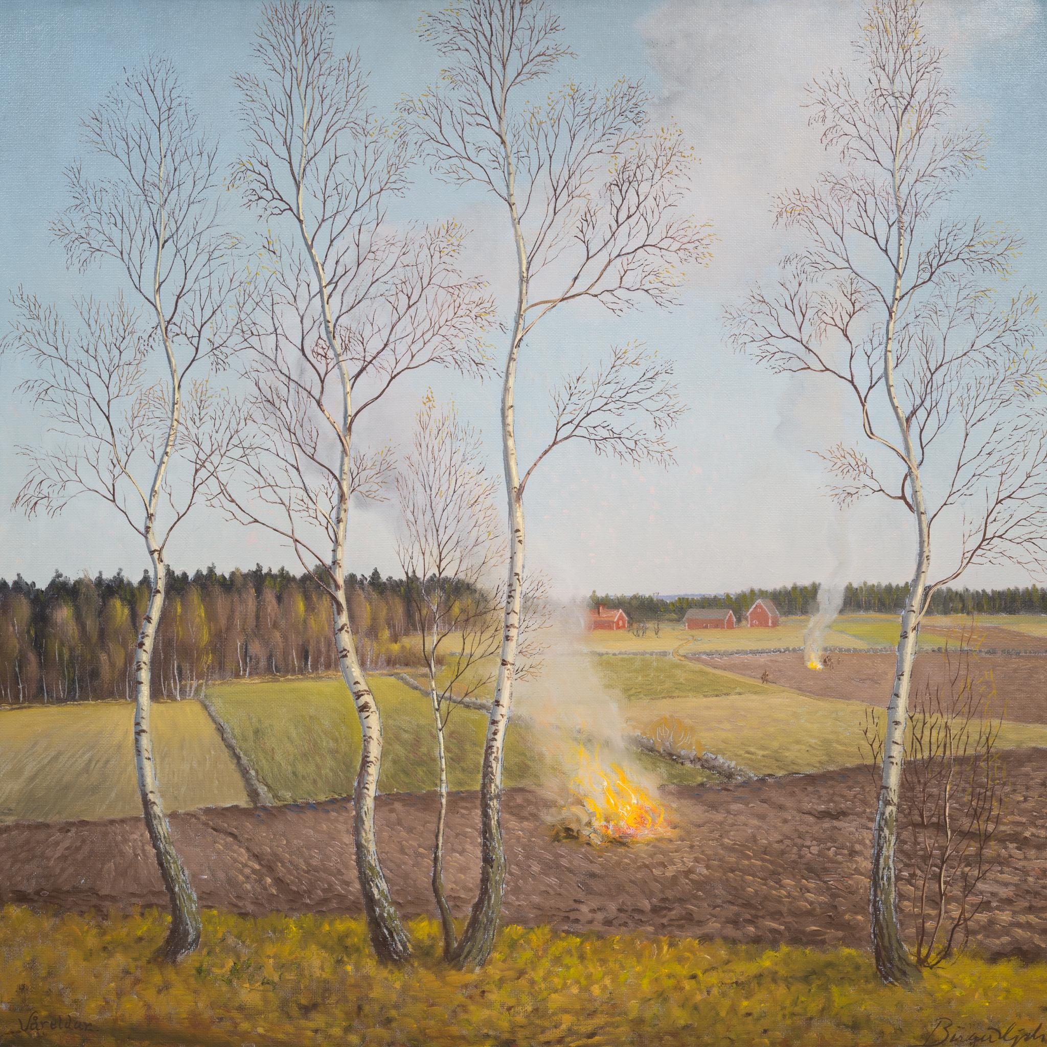 Birger Hjelm - Våreldar (
