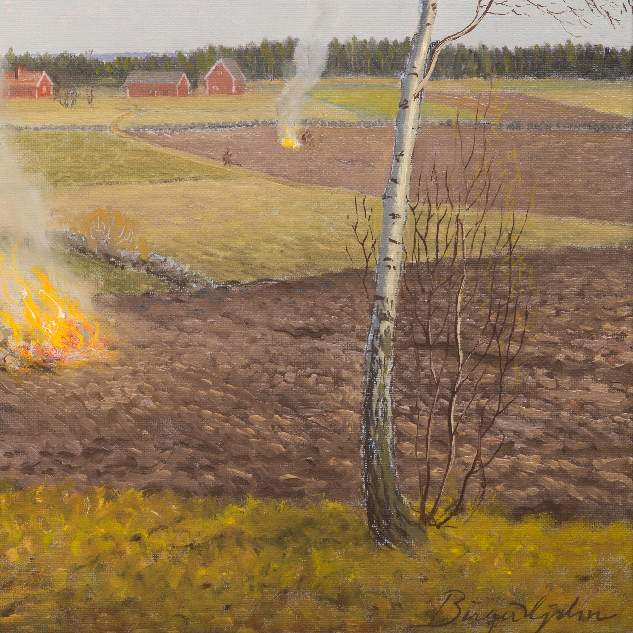 Birger Hjelm - Våreldar (
