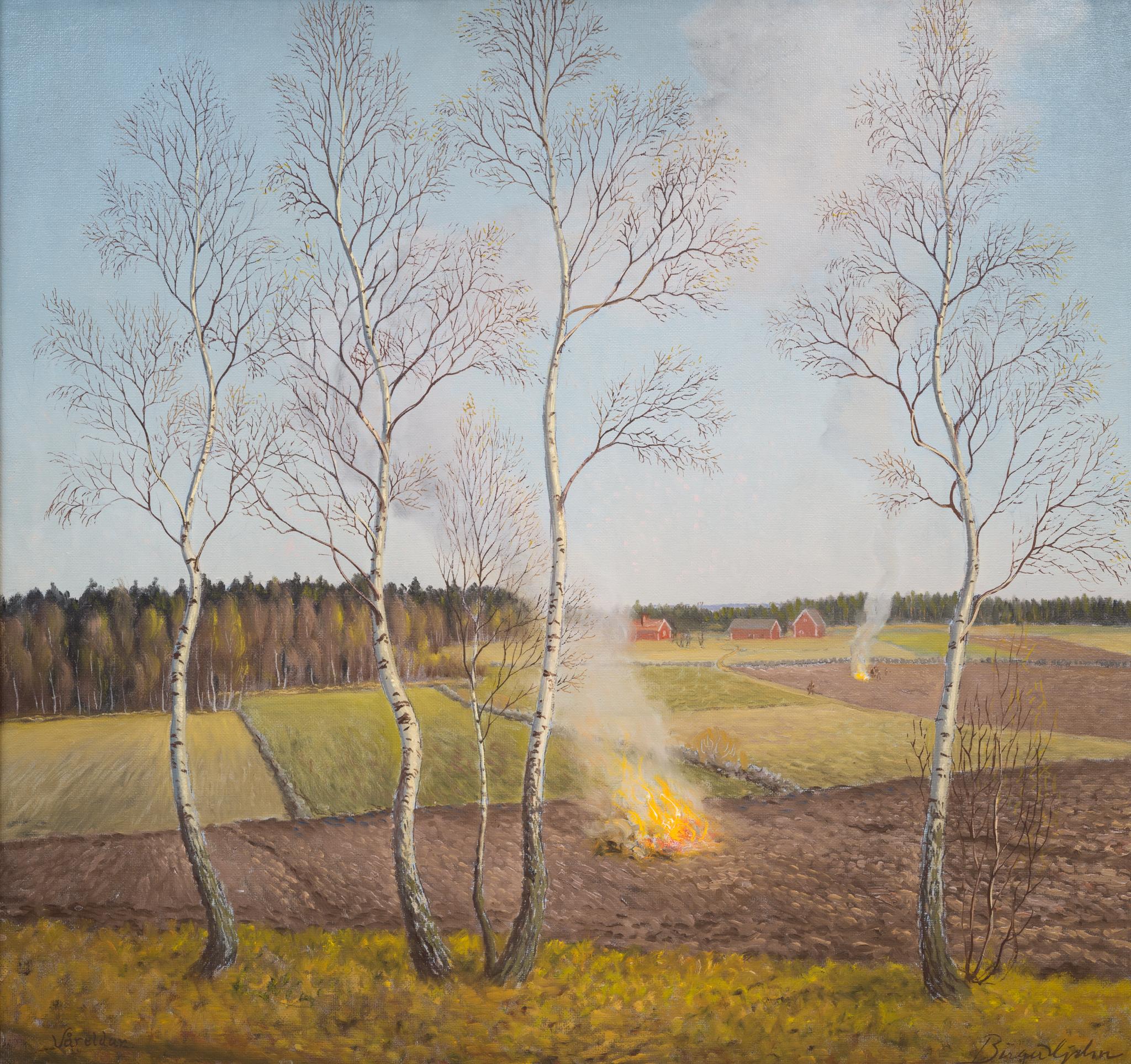 Birger Hjelm - Våreldar (