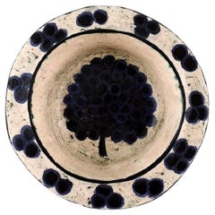 Birger Kaipiainen '1915-1988' Finnish Ceramist, Unique Bowl, 1950s