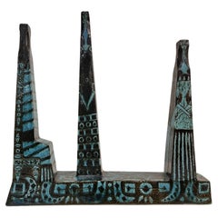 Birger Kaipiainen, Ceramic Sculpture "Three Graces", 1950s