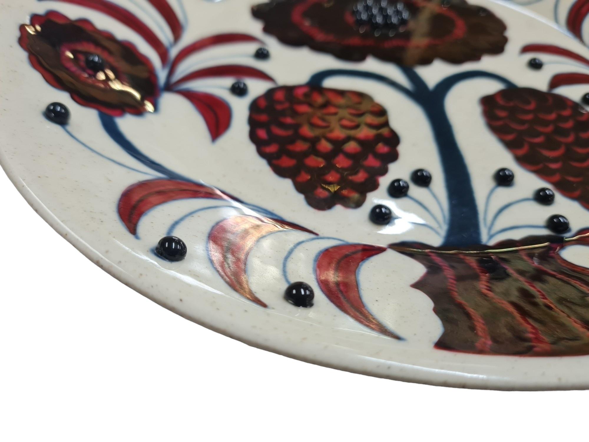 Finnish Birger Kaipiainen Decorative Ceramic Dish, Arabia