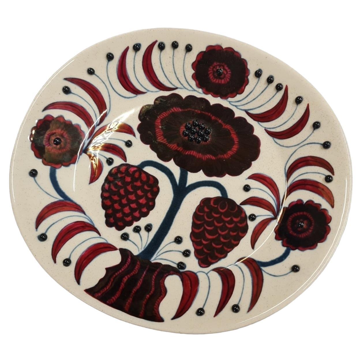 Birger Kaipiainen Decorative Ceramic Dish, Arabia