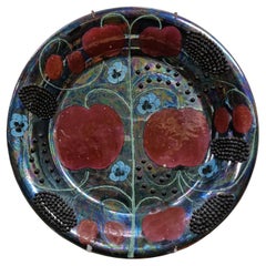 Vintage Birger Kaipiainen, Decorative Ceramic Plate, Arabia