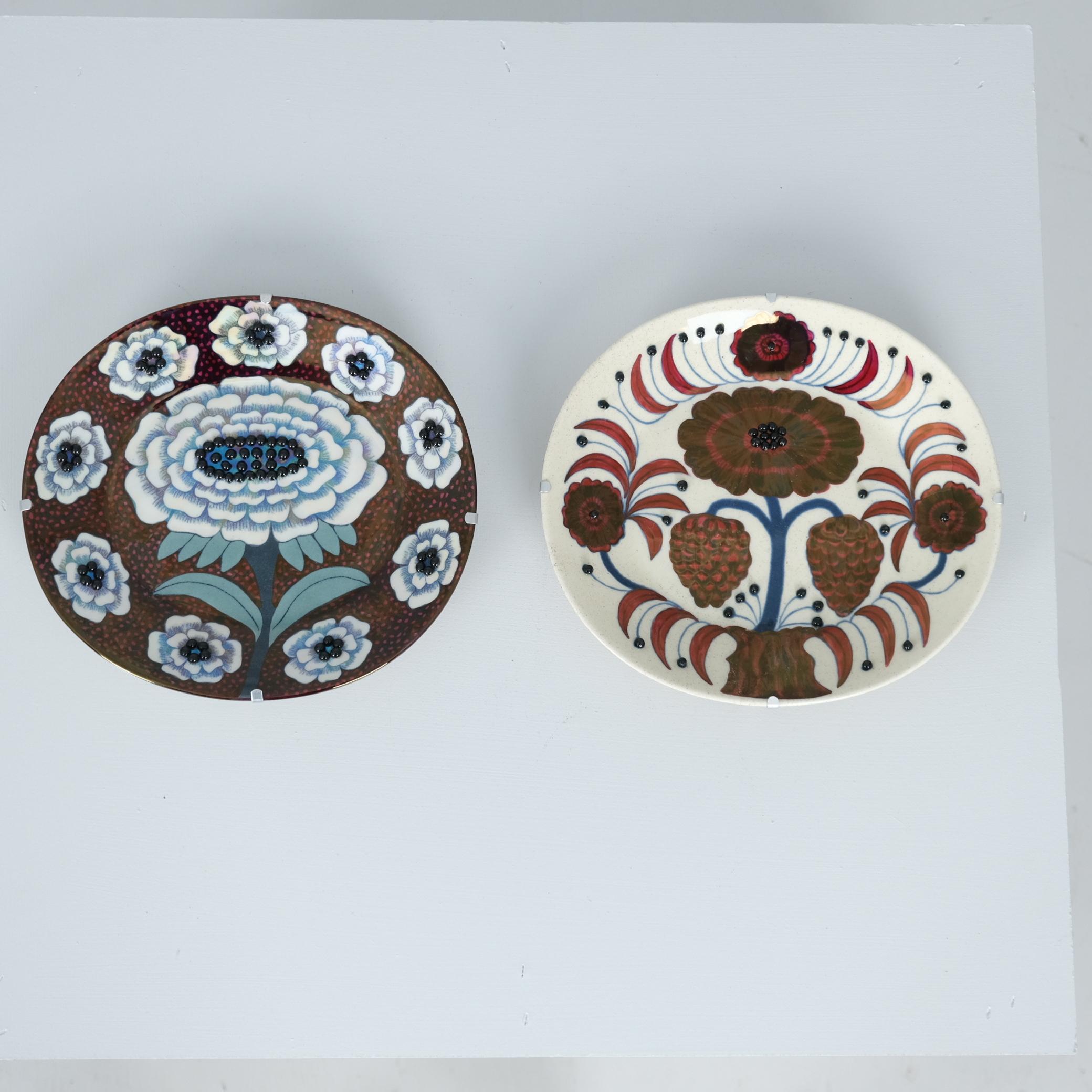 Finlandais Birger Kaipiainen Vaisselle décorative numérotée Fiori & Rose, Arabie 1980 en vente